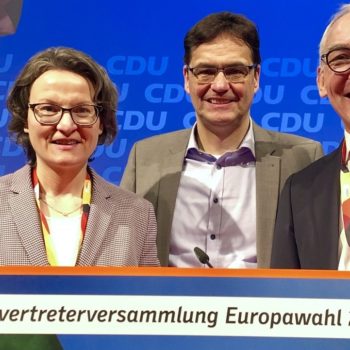 Ina Scharrenbach, Dr. Peter Liese, Heinrich Böckelühr