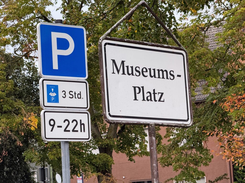Parkscheibenregelung am Museumsplatz in Oberaden
