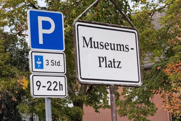Parkscheibenregelung am Museumsplatz in Oberaden